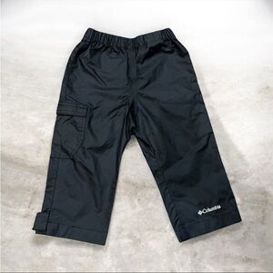 COLUMBIA Toddlers Cypress Brooks lII Pants Black Rain Pants Boys or Girls 2T